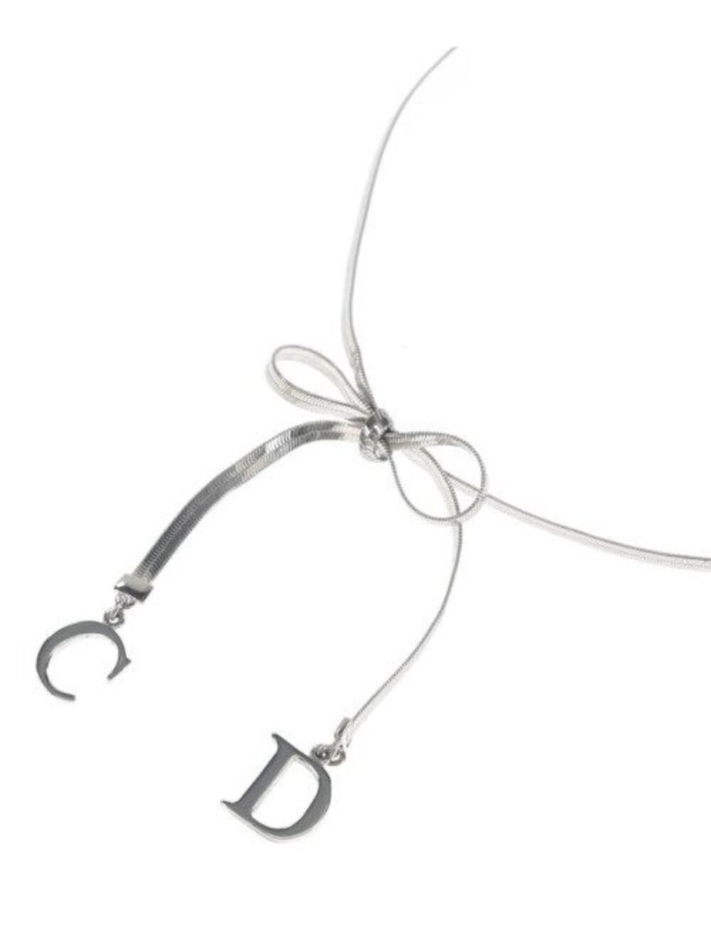 Dior Necklace Silver